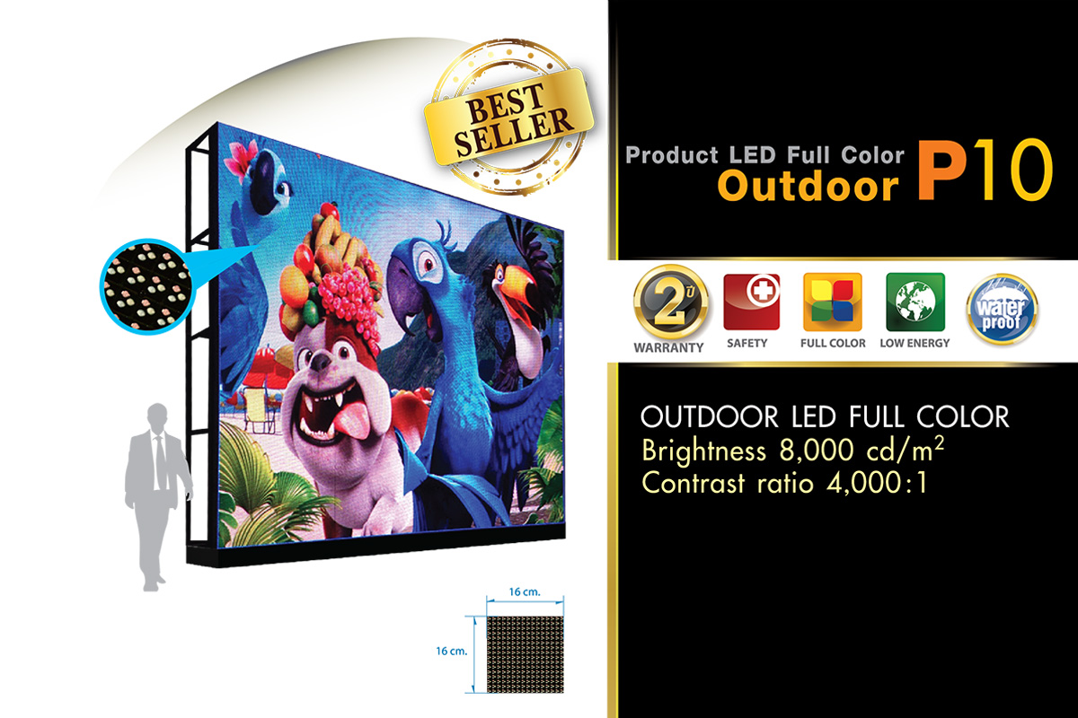 LED Display Full Color Outdoor P10 LED Display Full Color Outdoor P10